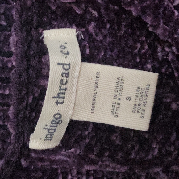 Purple Ruffle Pullover - Picture 7 of 8